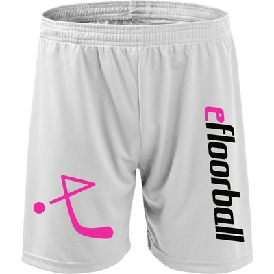 Necy Eddy eFloorball Profi Shorts 2.0 biela