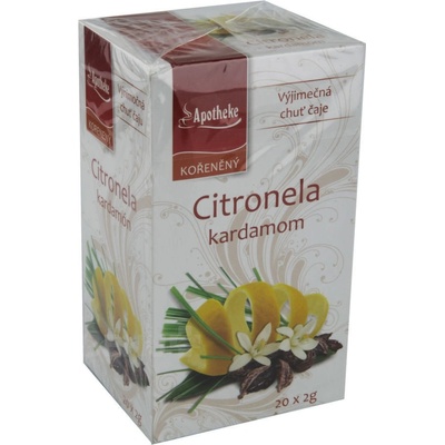 Apotheke Citronela a kardamom čaj 20 x 2 g
