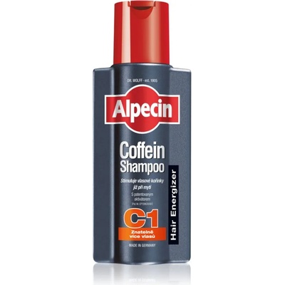 Alpecin Hair Energizer Coffein Shampoo C1 шампоан с кофеин за мъже стимулиращ растежа на косата 250ml