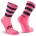 ATAK Sports Юношески чорапи ATAK Sports Atak Mid Socks Junior - Pink/Navy