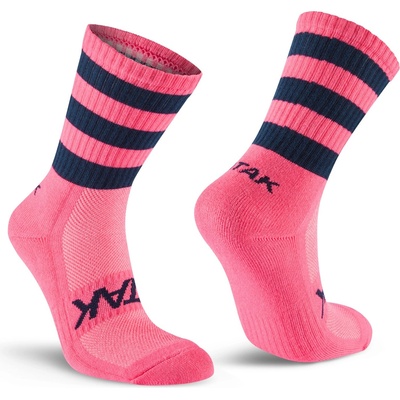 ATAK Sports Юношески чорапи ATAK Sports Atak Mid Socks Junior - Pink/Navy