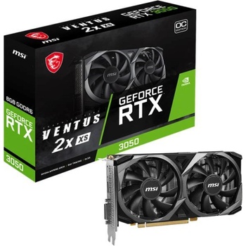 Image 1 of MSI GeForce RTX 3050 VENTUS 2X XS OC 8GB GDDR6 128bit (V809-4266R)