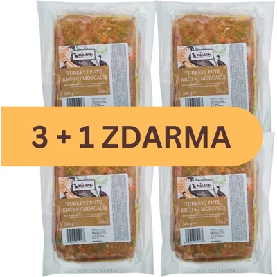 Mixáno Krůta s jemnou zeleninou 4 x 500 g