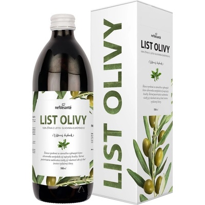 Nefdesanté LIST OLIVY 100% šťáva z listů olivovníku evropského 500 ml