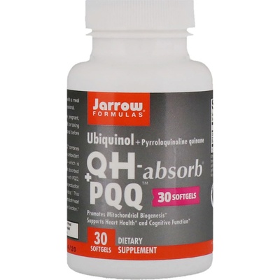Jarrow Formulas Ubichinol + PQQ 30 kapslí