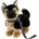 Rappa Плюшена играчка Rappa Еко приятели - Куче Немска овчарка с каишка, стоящо, 23 cm (204423)