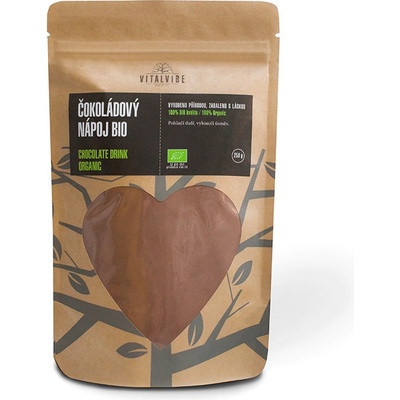 Vitalvibe Sunwarrior Čokoládový nápoj prášek BIO 250 g