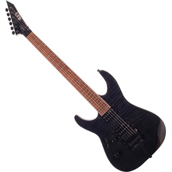 ESP Електрическа китара за лява ръка esp ltd m-200fm stblk lh