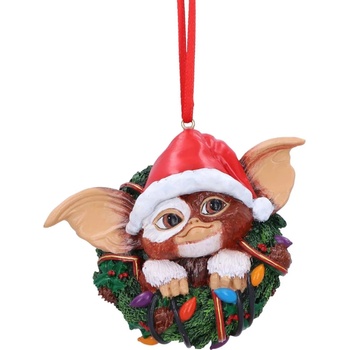 Image 1 of Nemesis Now Gremlins Gizmo In Wreath 10cm