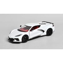 MOTORMAX Chevrolet Corvette C8 Stingray 2020 bílá 1:24