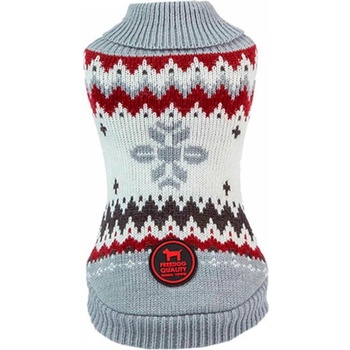 Freedog Jersey Snowflake Gris пуловер за куче - кг