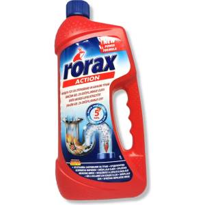  Rorax течен препарат за отпушване на канали, 1 литър