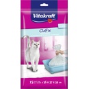 Vitakraft CloFix Vrecká do mačací toalety 56 x 37 x 34 cm 15 ks