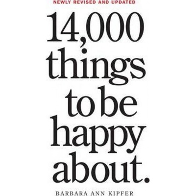 14,000 Things to Be Happy About.