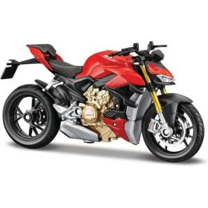Maisto - Мотоциклет, Ducati Super Naked V4 S, 1: 18 (39300-20075)