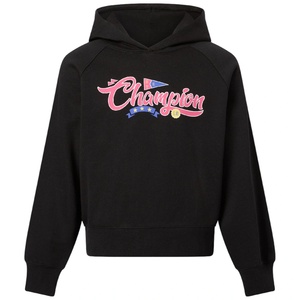 Champion Hooded Sweatshirt G Детски размер: L / Цвят: черен