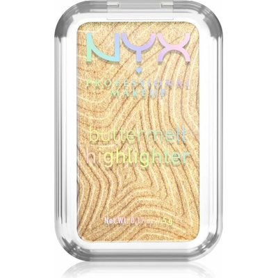 NYX Professional Makeup Buttermelt Highlighter rozjasňovač butta than gold 25 5 g
