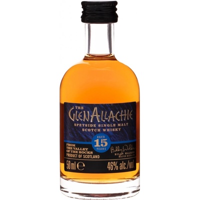 GlenAllachie 15y 46% 0,05 l (holá láhev)