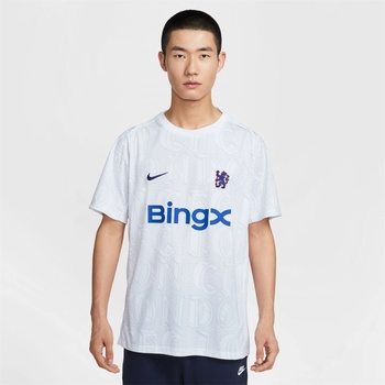 Image 1 of Nike Chelsea Pre Match Shirt 2025 2026 Adults - White