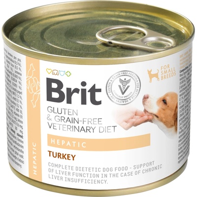 Brit VD Dog GF Hepatic 200 g