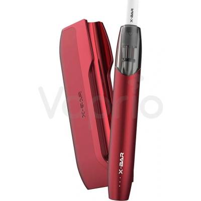 J-Well X-Bar Filter Pro kompletná 1600 mAh Červená 1 ks