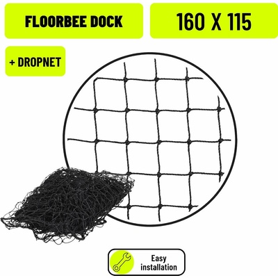 FLOORBEE DOCK Net and Dropnet 160x115 cm
