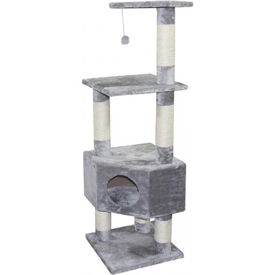 EBI Катерушка за котка loonaa 40 х 40 х 135 см, Сиво - ebi Белгия - 431-413258