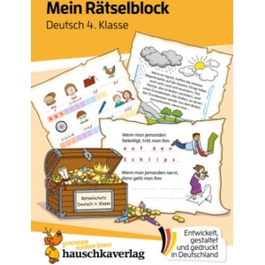 Mein Rätselblock Deutsch 4. Klasse | Christiane Wittenburg, Susanne Schulte (ISBN: 9783881006842)