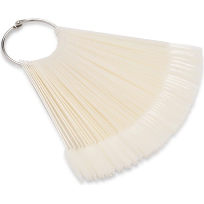 Starnails Vzorník na UV gel/ gel lak/ lak, NATURAL tvar squoval vějíř