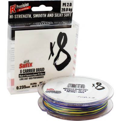 Rapala Плетено влакно Sufix X8 - Multicolor (947268)