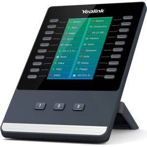  Yealink Yealink EXP50 телефон, цветен LCD екран, клавиатура с 20 клавиша (1300033)