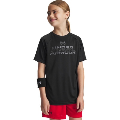 Under Armour UA Tech Split Wordmark černá