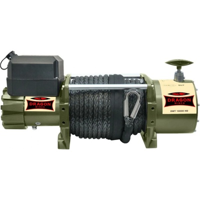 DRAGONWINCH Naviják Dragon Winch Truck DWT 18000 HD, 24V, Syntetické lano