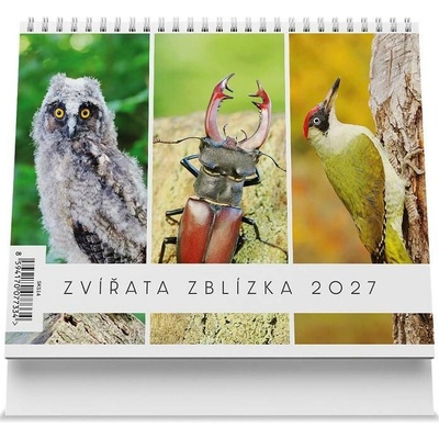 Vikpap stolní Zvířata zblízka 17,5 × 14 cm 2027