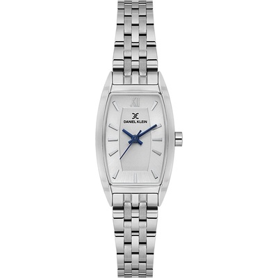 Daniel Klein DK. 1.14107-1 - Дамски часовник, Premium, Кварцов, 21x36.5mm, 3 ATM, Сребрист
