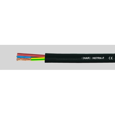 Helu 37028 kabel s gumovou izolací H07RN-F 3 G 1.5 mm² černá 100 m