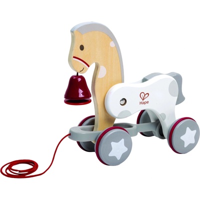 Hape Дървена играчка за дърпане Hape International - Пони (H0367)