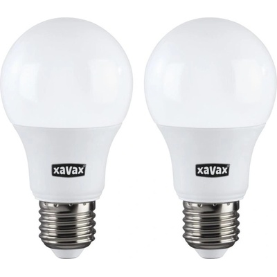 Xavax LED крушка Xavax, E27, 806 lm, 60W, Топло бяла, 2 бр (HAMA-112929)