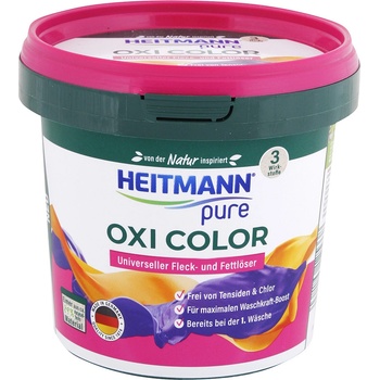 Heitmann Oxi Color odstraňovač škvŕn a mastnoty na farebnú bielizeň 500 g