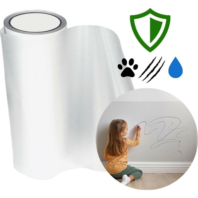 Samolepka na zeď Grip shop ochranná fólie z PVC 70x100 cm, průhledná