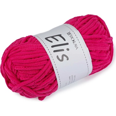 Pletací žinylková příze Elis 100 g Varianta: 21 (18) pink, Balení: 1 ks 57857/147371/285734