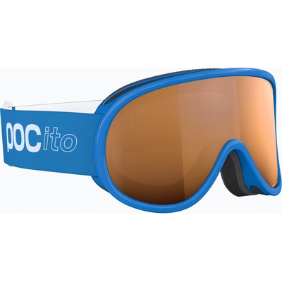 Детски скиорски очила POC POCito Retina Jr S2 fluorescent blue/partly sunny light orange