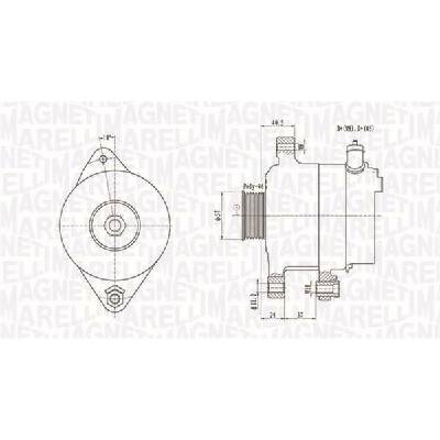 Alternátor MAGNETI MARELLI 063731949010