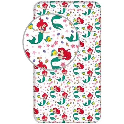 Jerry Fabrics Prostěradlo Ariel Friends Bavlna 90x200