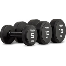 PRIMAL Urethane Dumbbell set jednoručiek 2,5 - 25kg