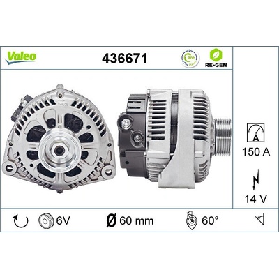 generátor VALEO 436671