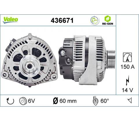 generátor VALEO 436671