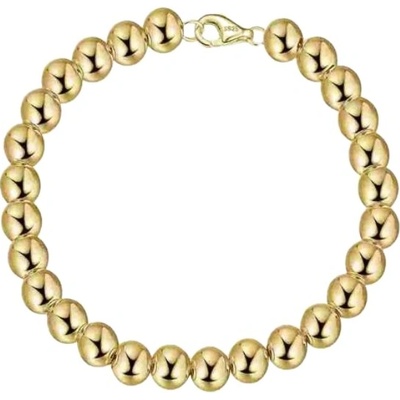 Majya stříbrný náramek LIAM pozlacený 11290