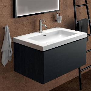 Ideal Standard Atelier Conca стенен долен шкаф с 1 чекмедже, цвят тъмен дъб, 80 см (T4578Y4)