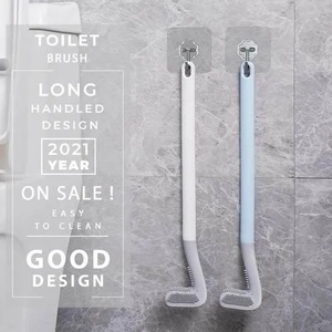 Silicone brush Иновативна силиконова четка за тоалетна чиния - Silicone brush